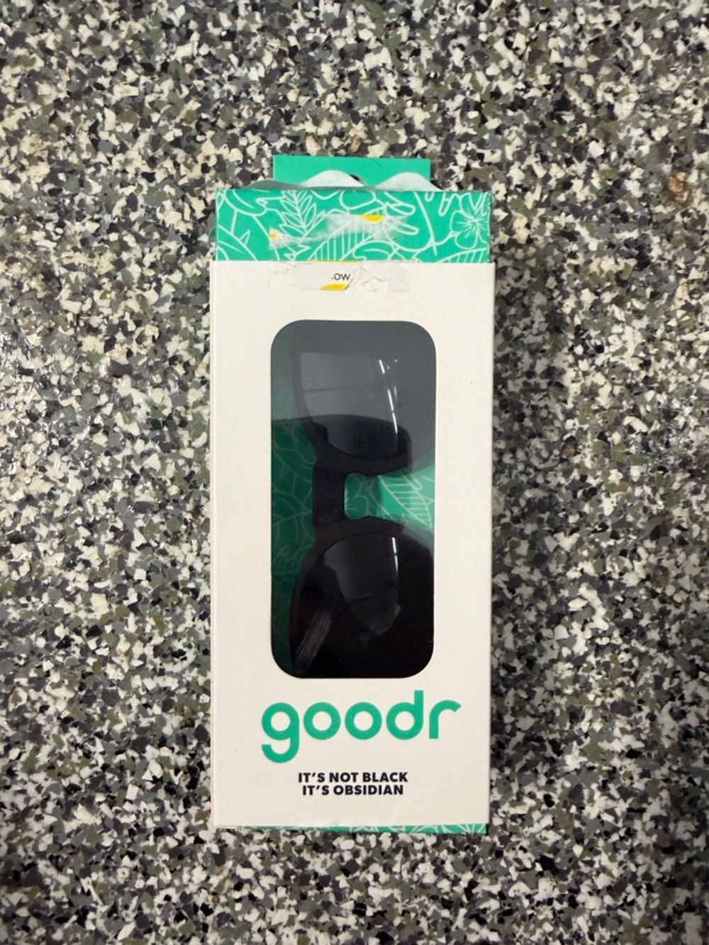 goodr Women's Obsidian Sunglasses - Black Frame